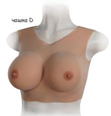Накладная грудь-торс с открытой шеей