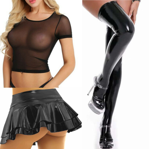 Сексуальный черный образ для мужчин