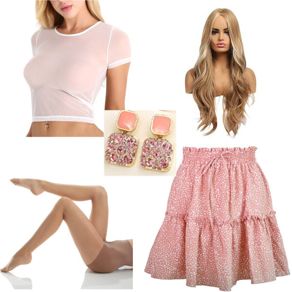 Розовый образ для мужчин