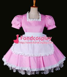 Розовое хлопковое платье для Sissy
