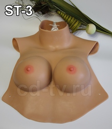 Накладная силиконовая грудь ST-1, ST-2, ST-3