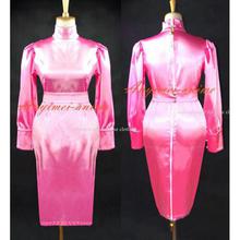 Целомудренное розовое платье для Sissy