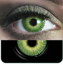 Зеленые контактные линзы