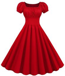 Красное платье "Belle"