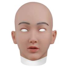 Силиконовая маска "Кристина" (без макияжа) 
