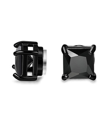 Магнитные клипсы мужские (черный квадрат)