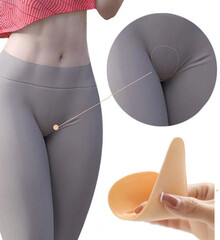 Вкладыш для маскировки женских половых губ (бежевый)