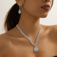 Комплект бижутерии "Серебряная роса" 