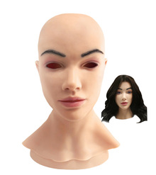 Силиконовая маска с женским лицом "Мэри" 