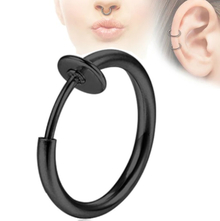 Клипса-круг (черный)