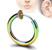 Клипса-круг (радужный)