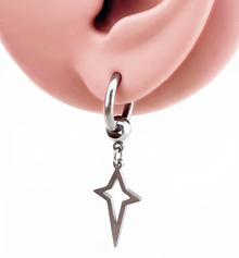 Клипса-пирсинг (звезда)